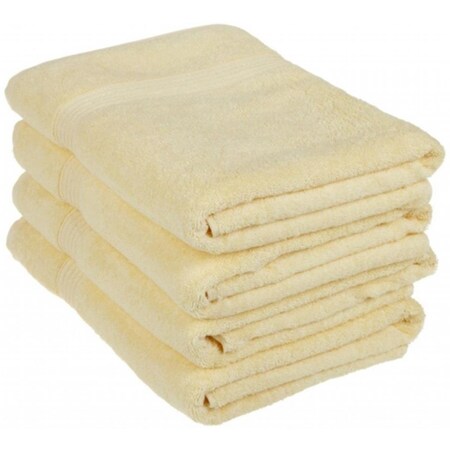 Superior Superior Egyptian Cotton 4-Piece Bath Towel Set  Canary NS BTOWEL CA